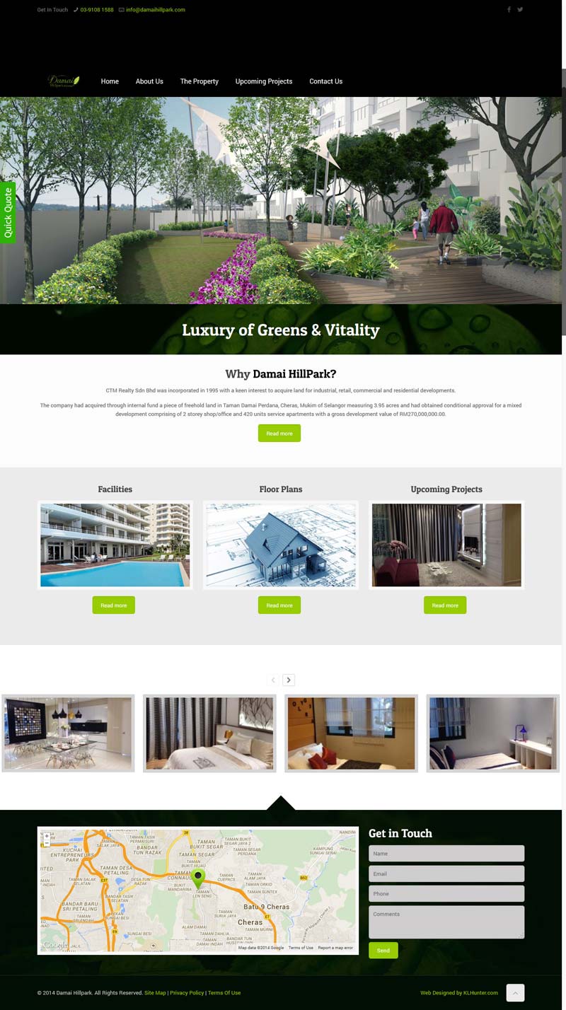 Luxury of Green & Vitality